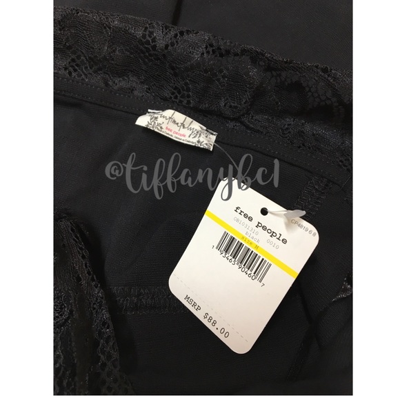 Free People Premonitions Lace Trim Bodycon Dress - Picture 12 of 16